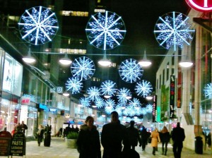 اضواء المدينة والزينة -ستوكهولم السويد